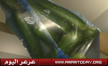 مواطن يشتري ديدان بدل الخضار من أحد الأسواق الشهيرة للمواد الغذائية في عرعر !! ( يوجد مقطع فيديو )