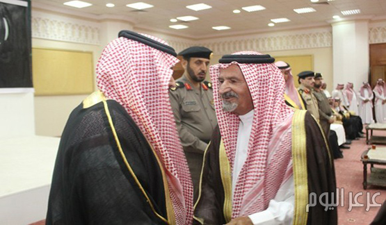 وكيل امارة منطقة الحدود الشمالية يستقبل المعزين بوفاة ولي العهد ( تغطية مصورة )