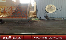 أمانة المنطقة تتفاعل مع خبر عرعر اليوم بوجود أنقاض حول جسر المشاة وتقوم بإزالتها